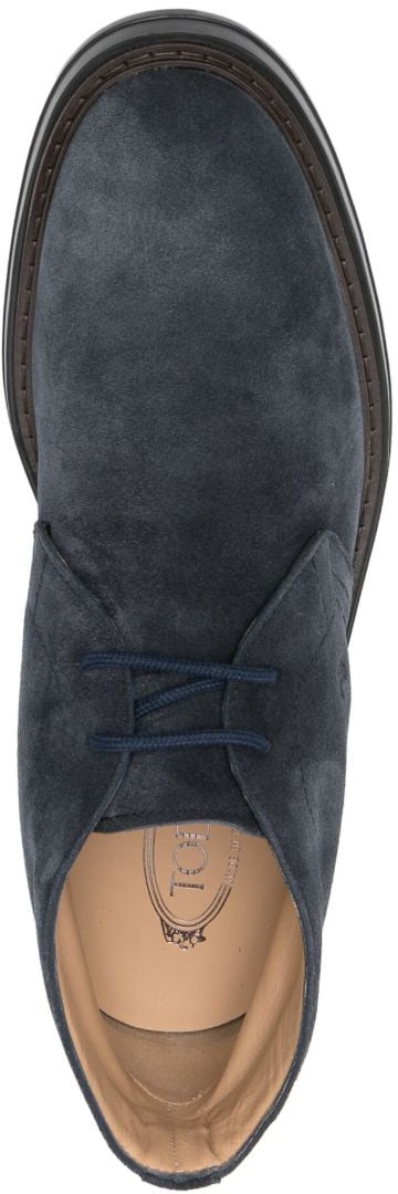 Tod's Flat Shoes Blue Blauw