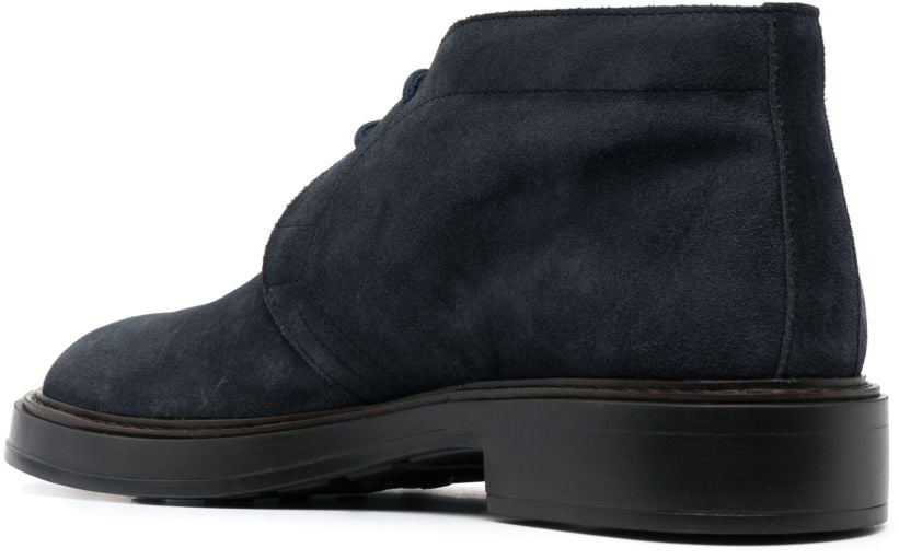 Tod's Flat Shoes Blue Blauw