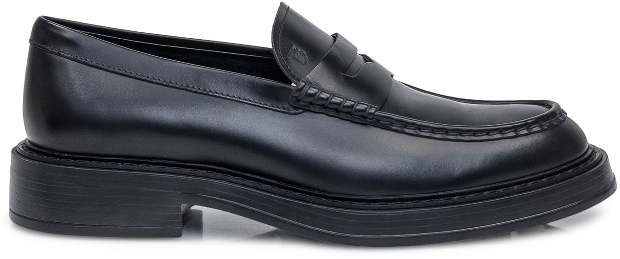 Tod's Mocassino in Pelle Zwart