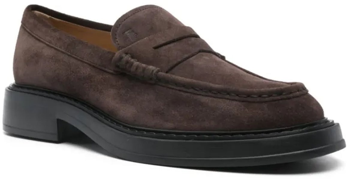 Tod's Tod’s Suede Loafers Bruin