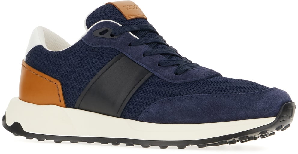 Tod's Tod's Multicolor leather and mesh sneakers Divers