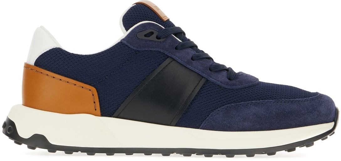 Tod's Tod's Multicolor leather and mesh sneakers Divers