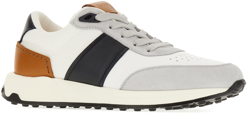 Tod's Tod's Multicolor leather and mesh sneakers Divers