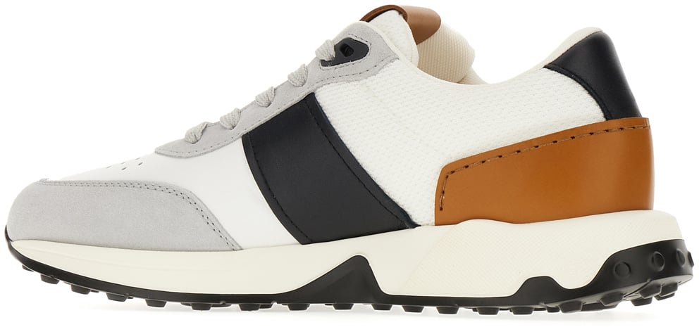 Tod's Tod's Multicolor leather and mesh sneakers Divers