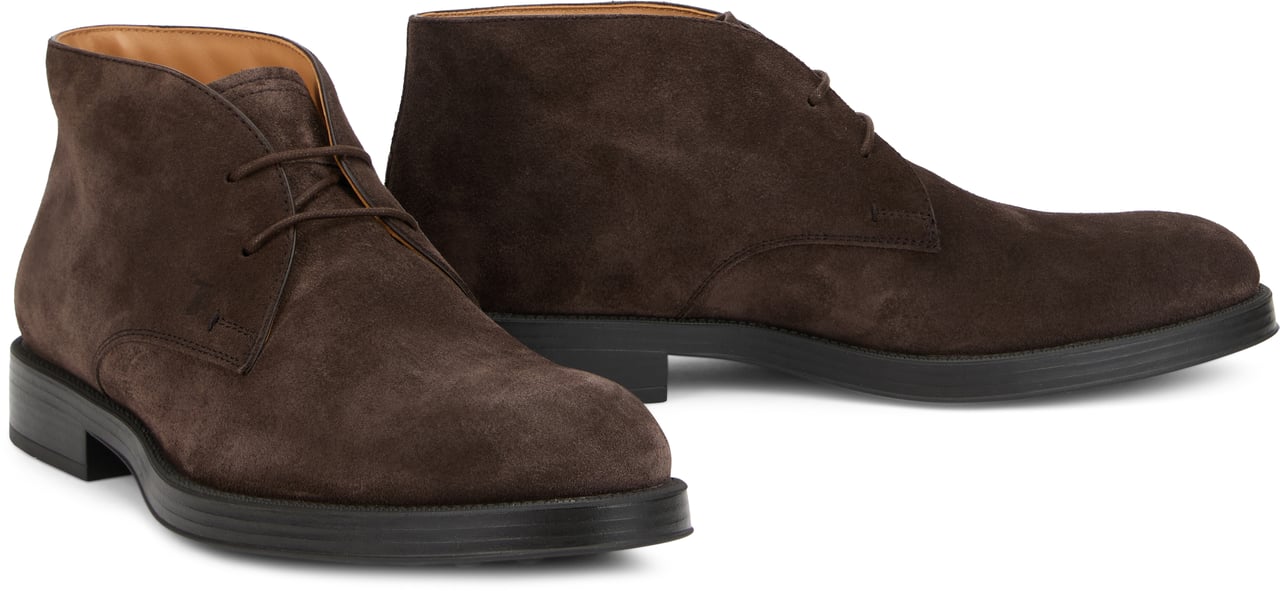 Tod's Suede ankle boots Bruin