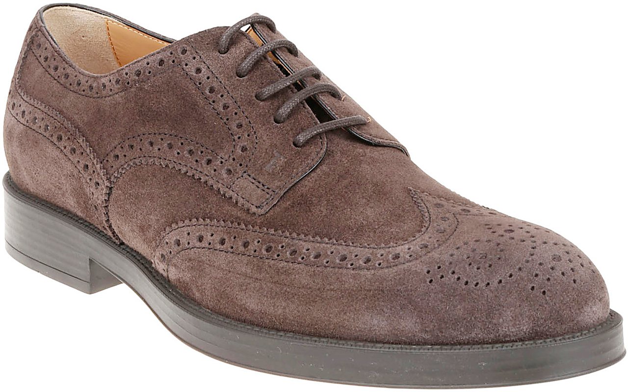 Tod's Flat Shoes Brown Bruin