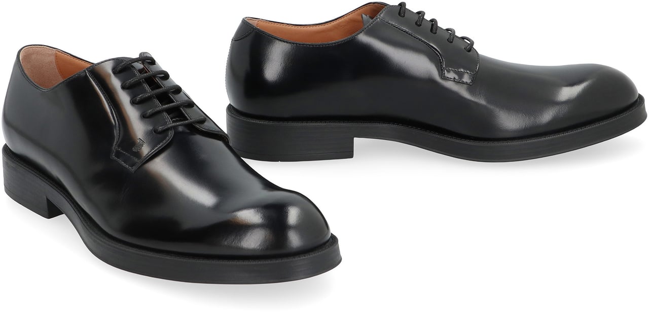 Tod's Leather lace-up shoes Zwart