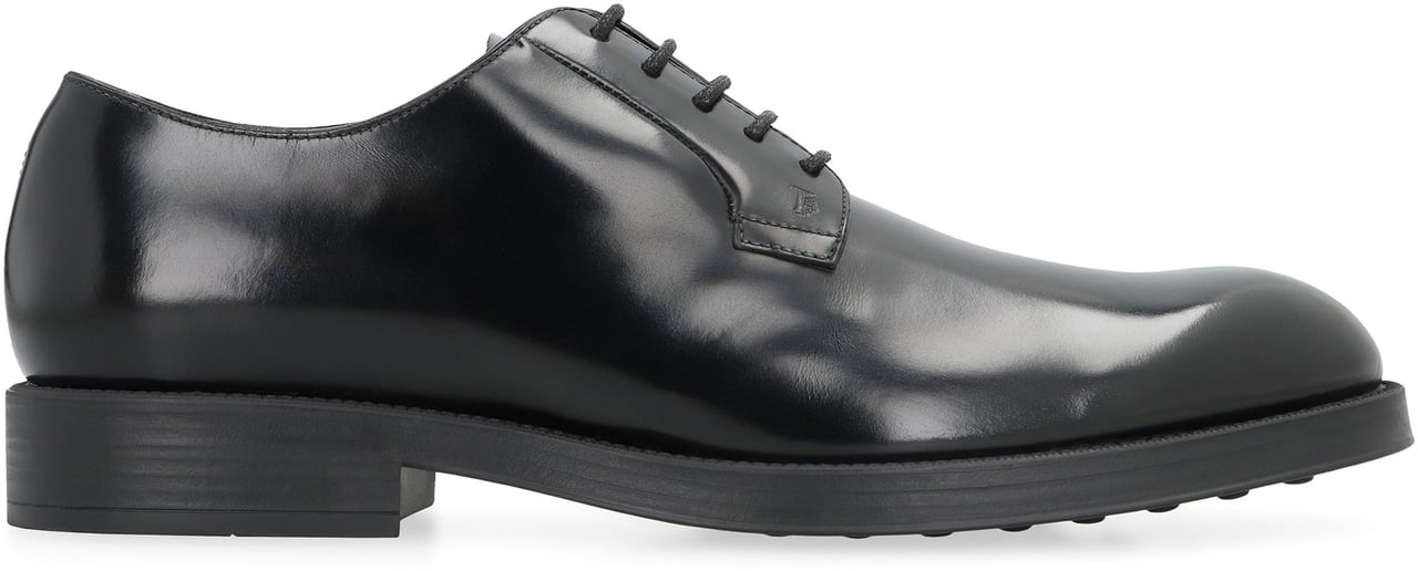 Tod's Leather lace-up shoes Zwart