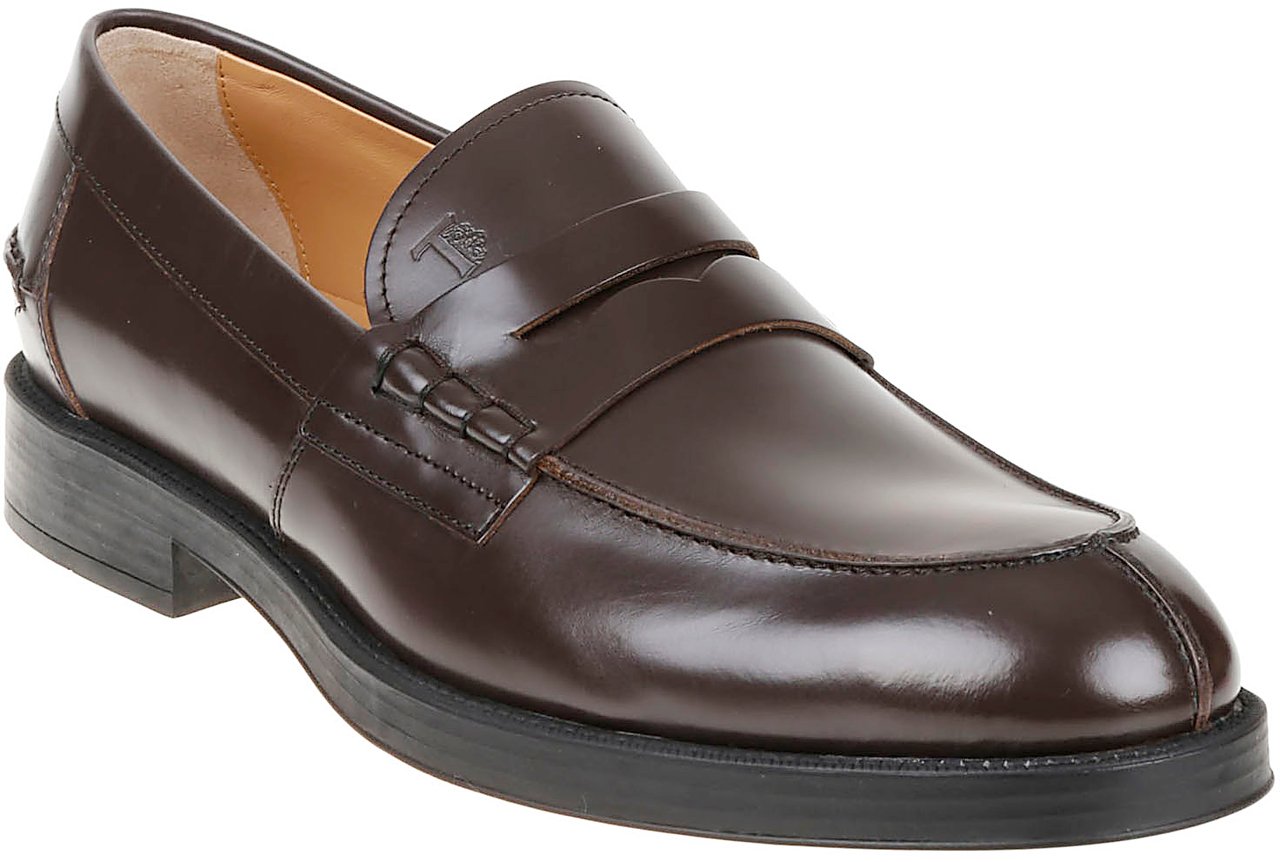Tod's Flat Shoes Brown Bruin