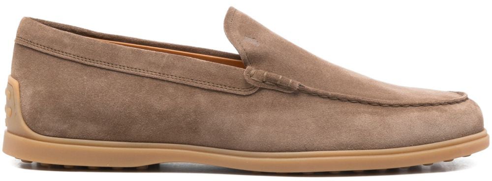 Tod's Flat Shoes Brown Bruin