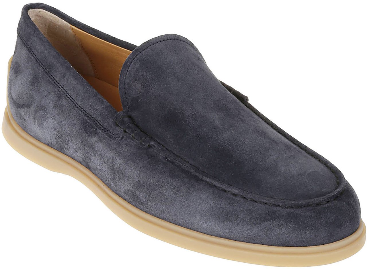 Tod's Flat Shoes Navy