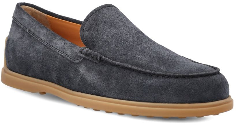 Tod's Flat Shoes Blue Blauw