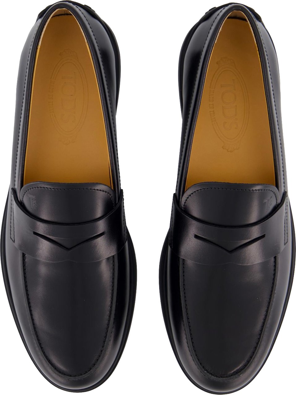 Tod's Tods Heren 78L Mocassino Zwart Zwart