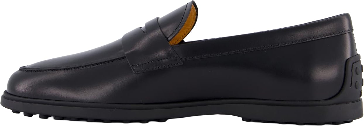 Tod's Tods Heren 78L Mocassino Zwart Zwart