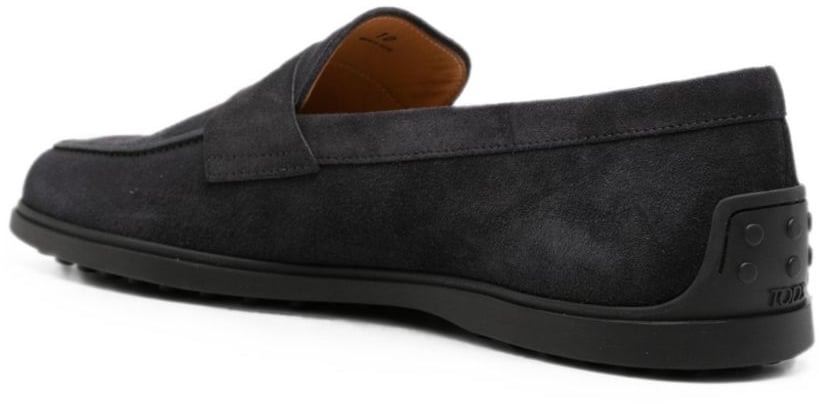 Tod's Flat Shoes Grey Donkergrijs