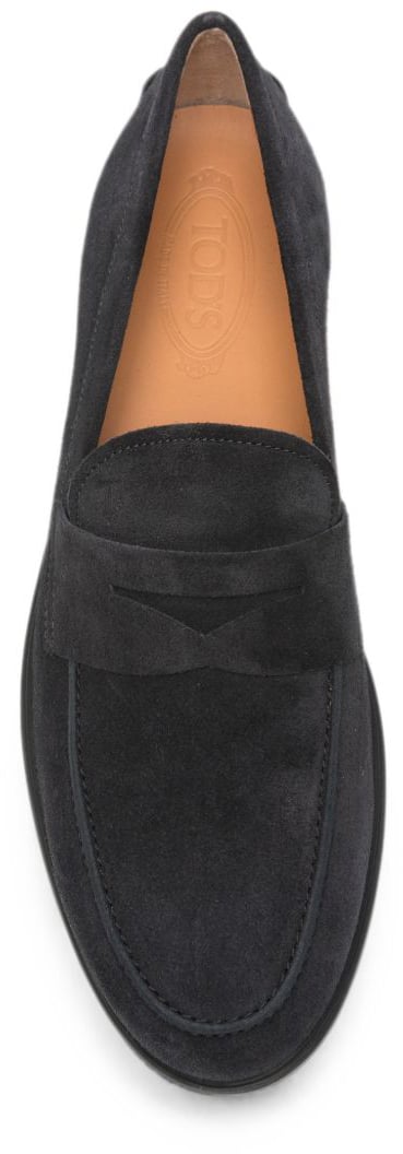 Tod's Flat Shoes Grey Donkergrijs