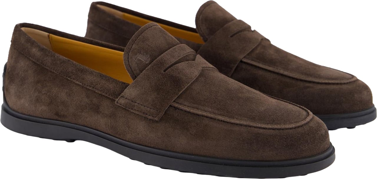 Tod's Heren 78L Mocassino Bruin Bruin