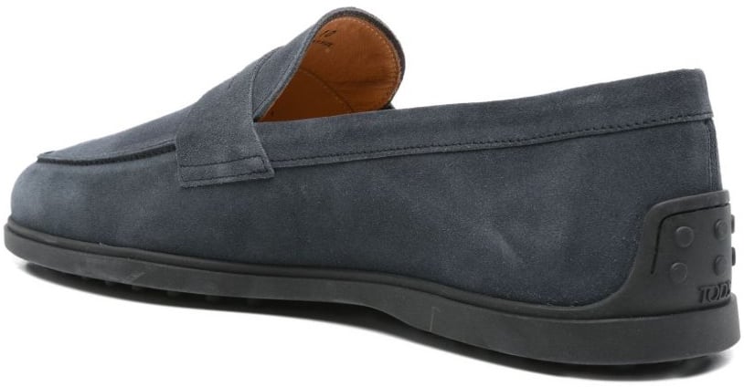 Tod's Flat Shoes Blue Blauw