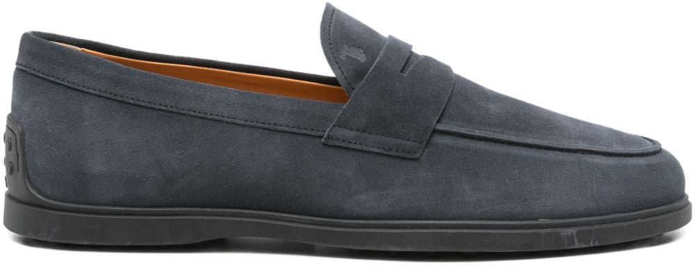 Tod's Flat Shoes Blue Blauw