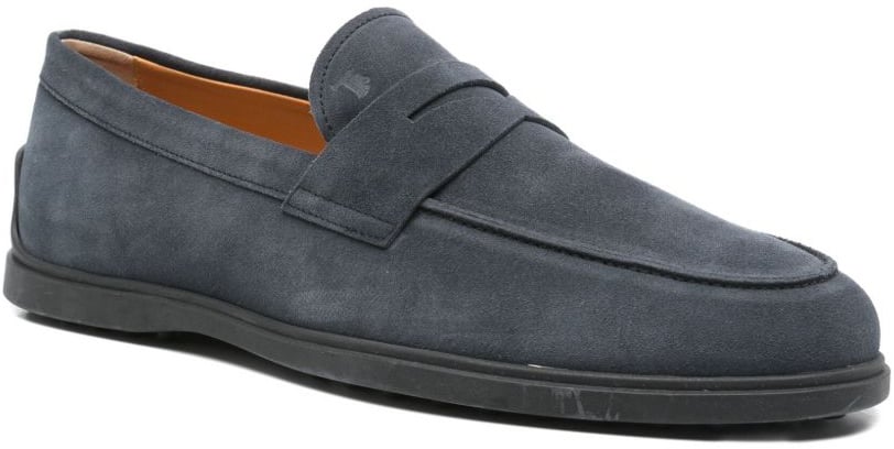 Tod's Flat Shoes Blue Blauw