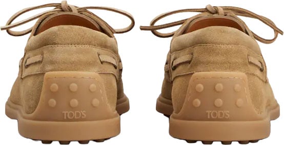Tod's Flat Shoes Biscotto Beige