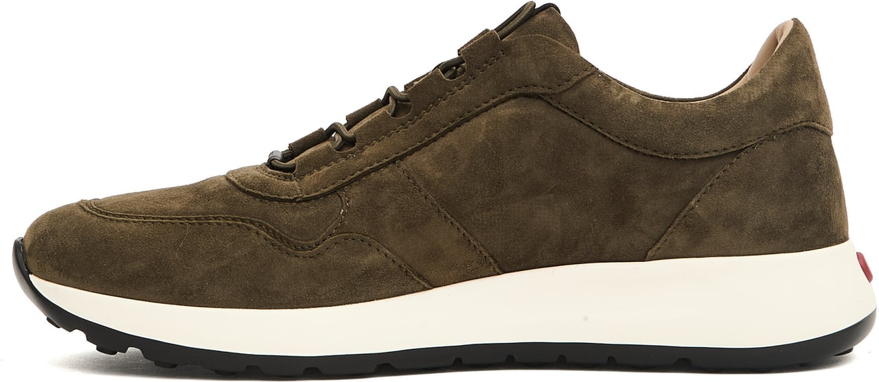 Tod's Running Elastici Nabuk Verdone Groen