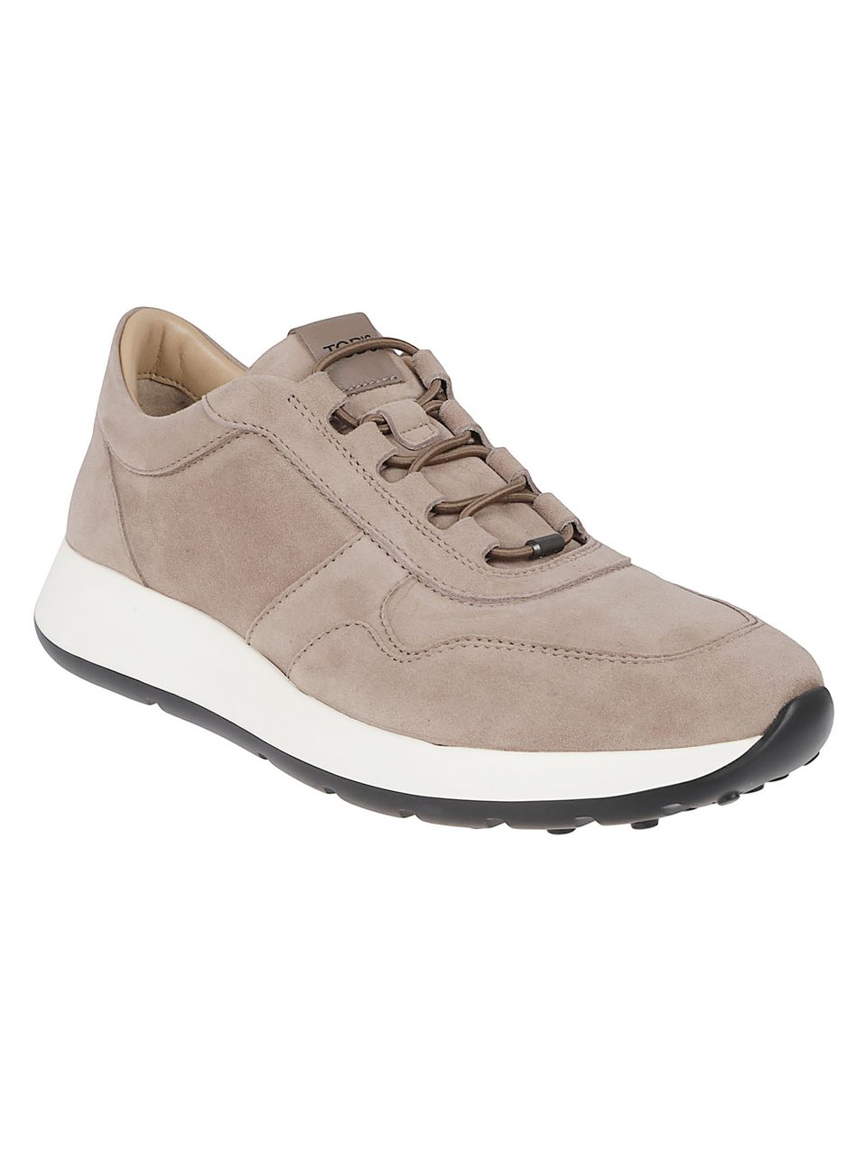 Tod's Suede Sneakers With Extrajlight Sole Neutraal