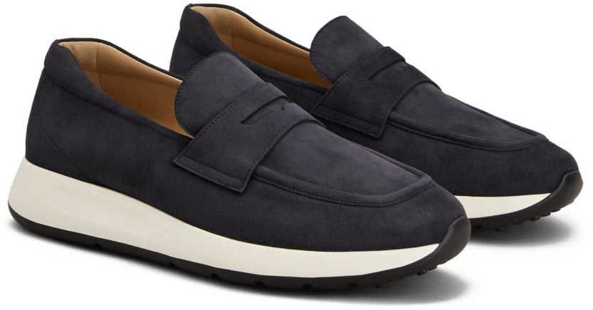 Tod's Flat Shoes Navy Navy