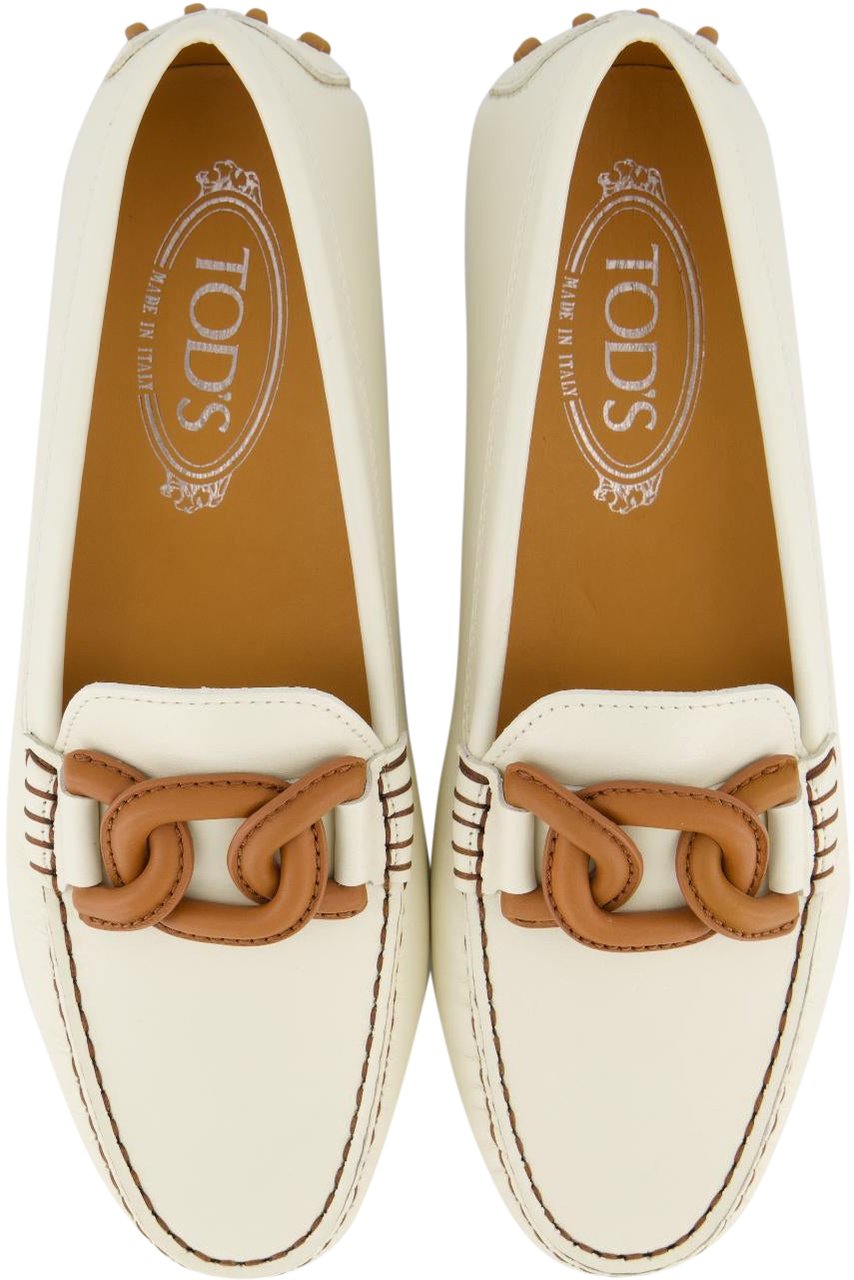 Tod's Dames Gommini Catena Wit Wit