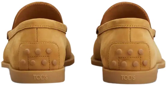 Tod's Flat Shoes Camel Beige
