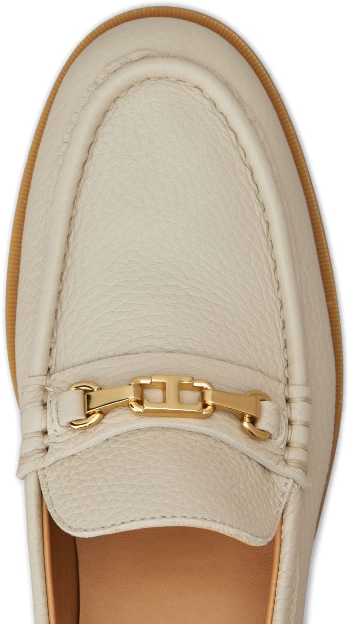 Tod's Flat Shoes Beige Beige