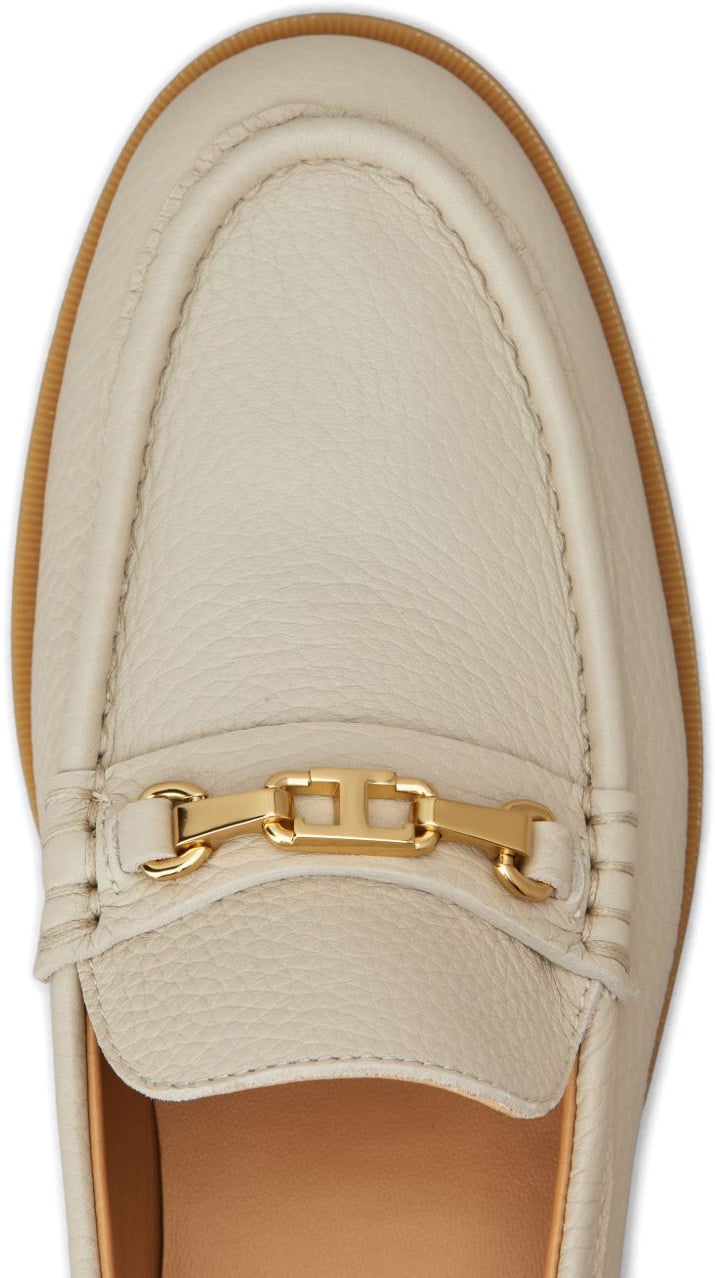 Tod's Flat Shoes Mastic Bruin