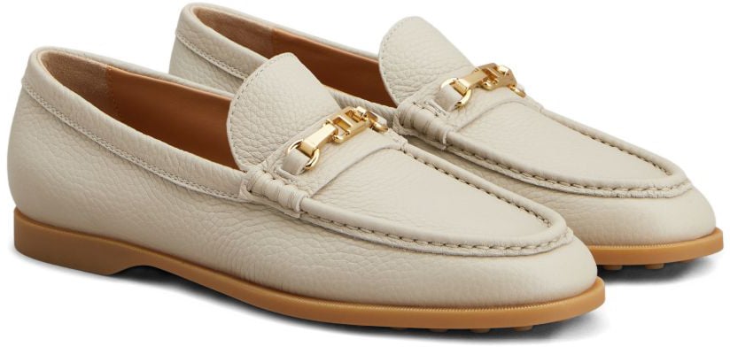 Tod's Flat Shoes Beige Beige