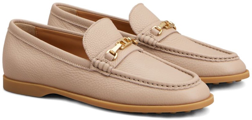 Tod's Flat Shoes Powder Roze