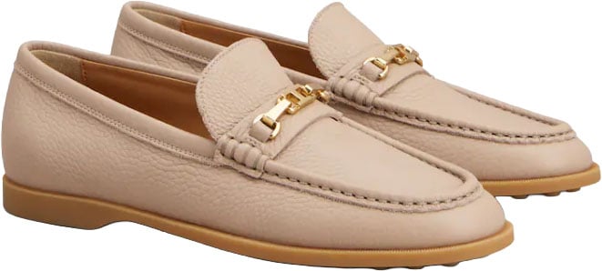 Tod's Flat Shoes Pink Beige