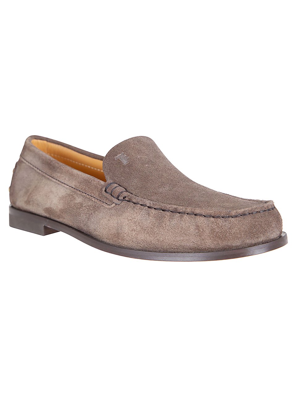 Tod's Moccasin Flat Shoes with Metal Dot Accents Roze