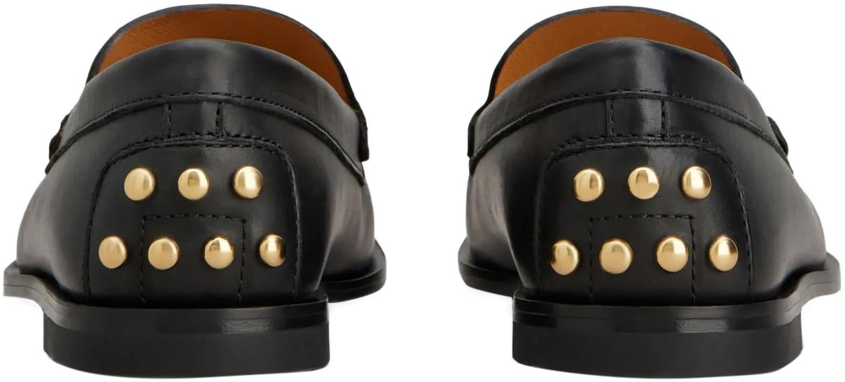 Tod's Dames Cuoio 03M Pantofola Gommini Me Zwart