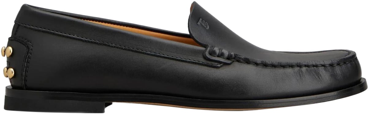 Tod's Dames Cuoio 03M Pantofola Gommini Me Zwart