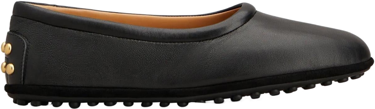 Tod's Dames Gomma Legg. 04M Pant. Gommini Zwart