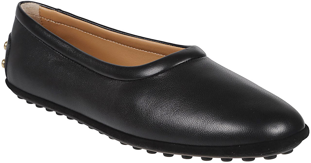 Tod's 04m Ballerinas Black Zwart