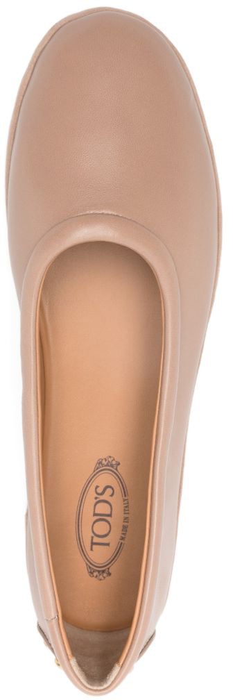 Tod's Flat Shoes Powder Roze