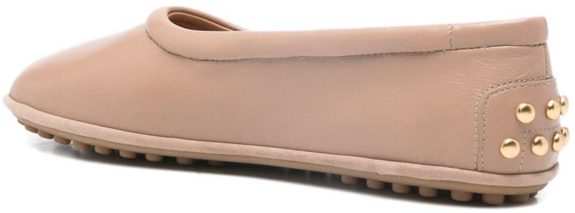 Tod's Flat Shoes Powder Roze