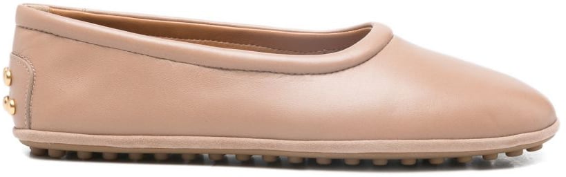 Tod's Flat Shoes Powder Roze