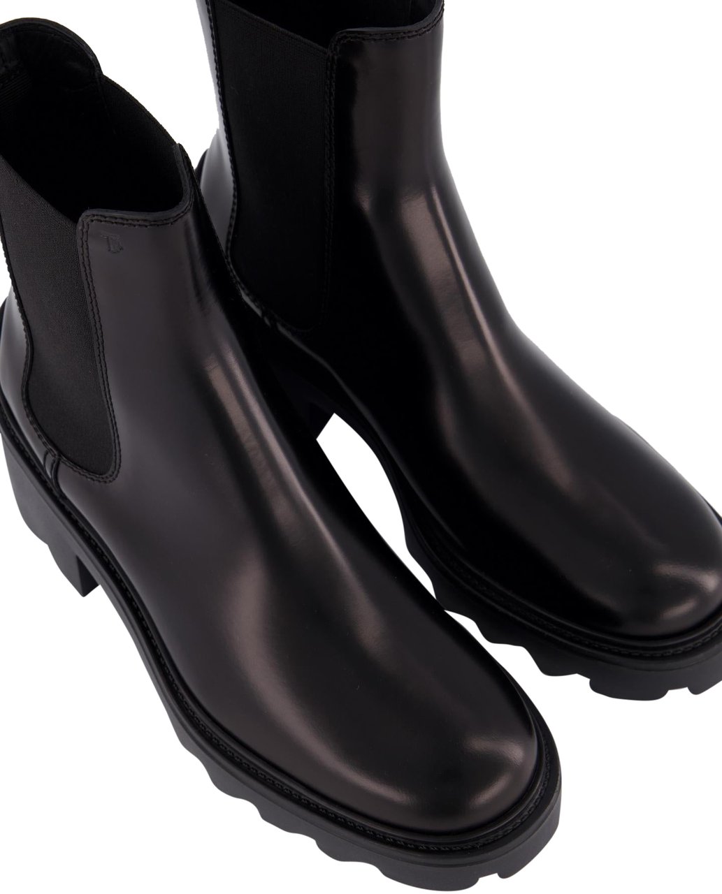 Tod's Dames Gomma Carro T6008D Booty Zwart Zwart