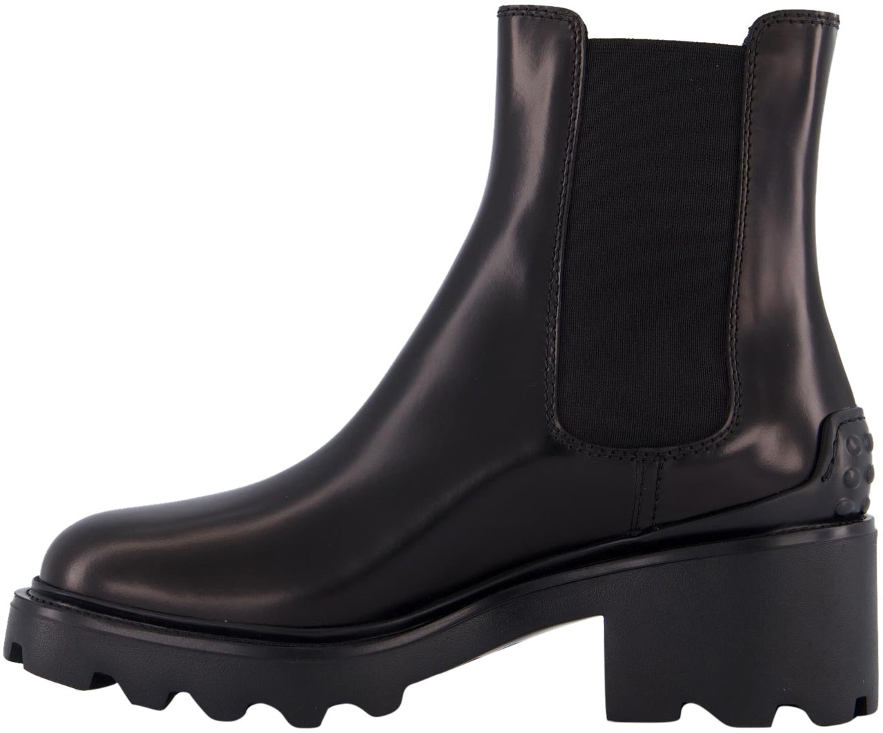 Tod's Dames Gomma Carro T6008D Booty Zwart Zwart