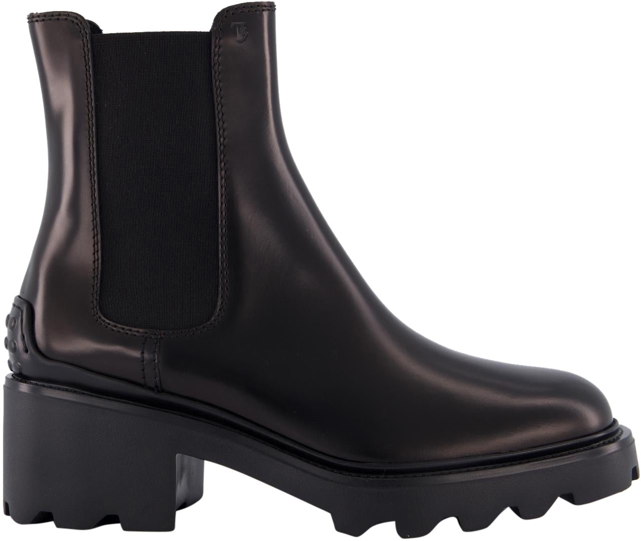 Tod's Dames Gomma Carro T6008D Booty Zwart Zwart