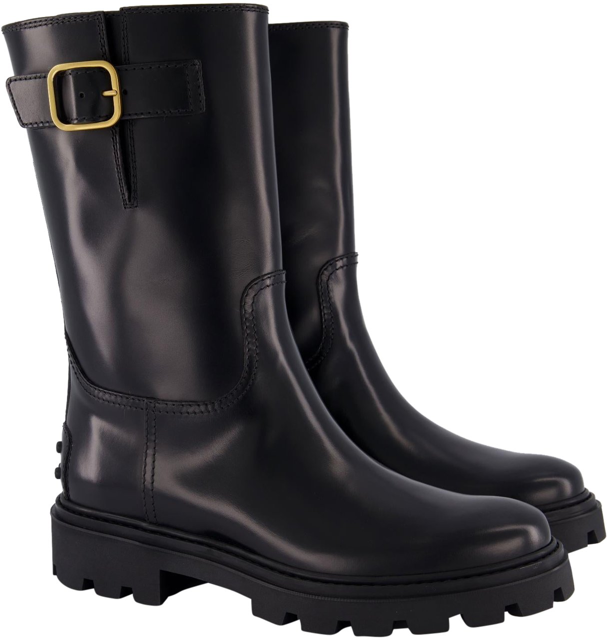 Tod's Dames Gomma Pesante 08J Boot Zwart Zwart