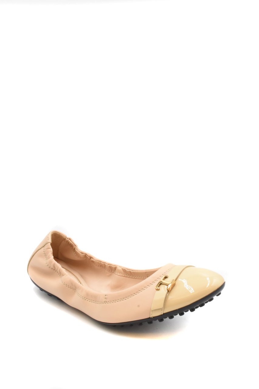 Tod's Ballet Flats Beige Beige
