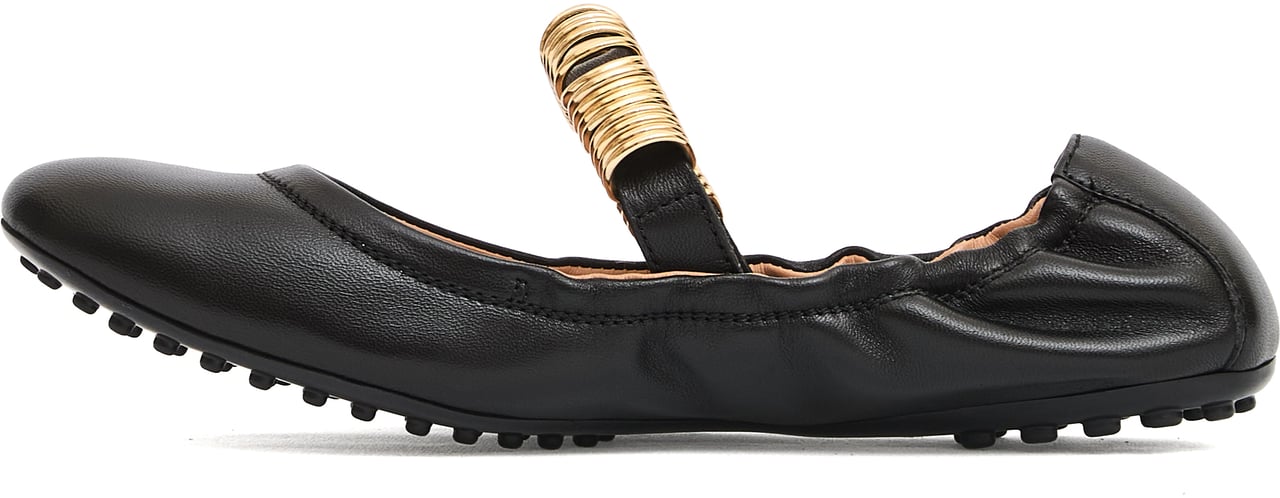 Tod's Ballerina Gommini Pelle Nero Zwart