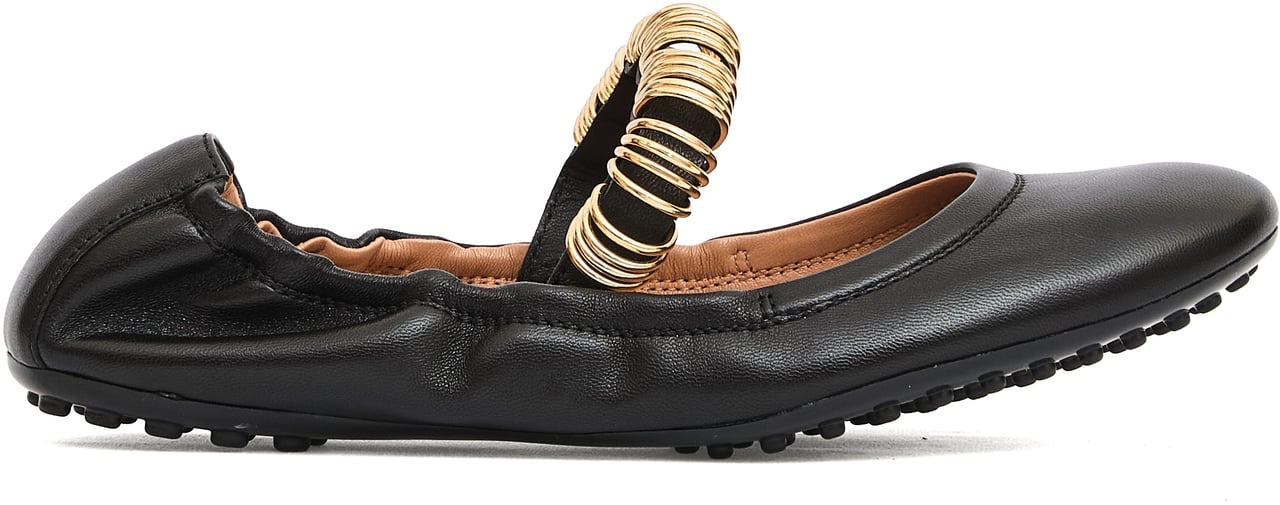 Tod's Ballerina Gommini Pelle Nero Zwart